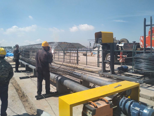 數控鋼筋籠繞筋機